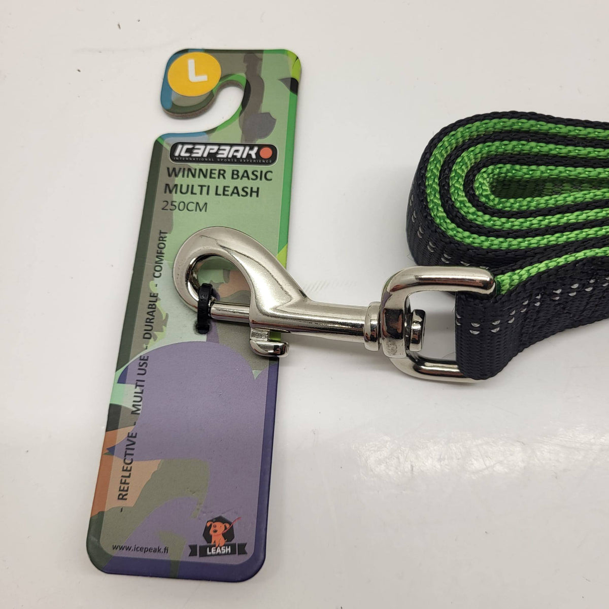 IcePeak Winner Multi Leash Black Green
