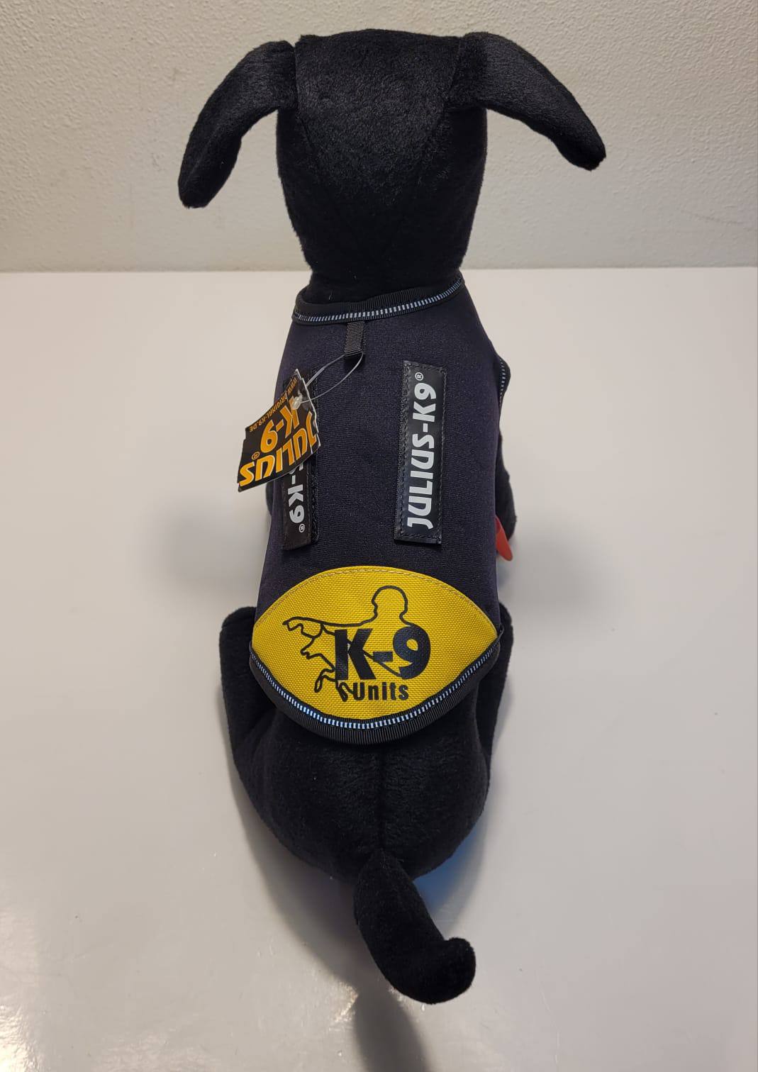 Julius-K9 IDC Powerharness – Black/Yellow, Size Baby 1