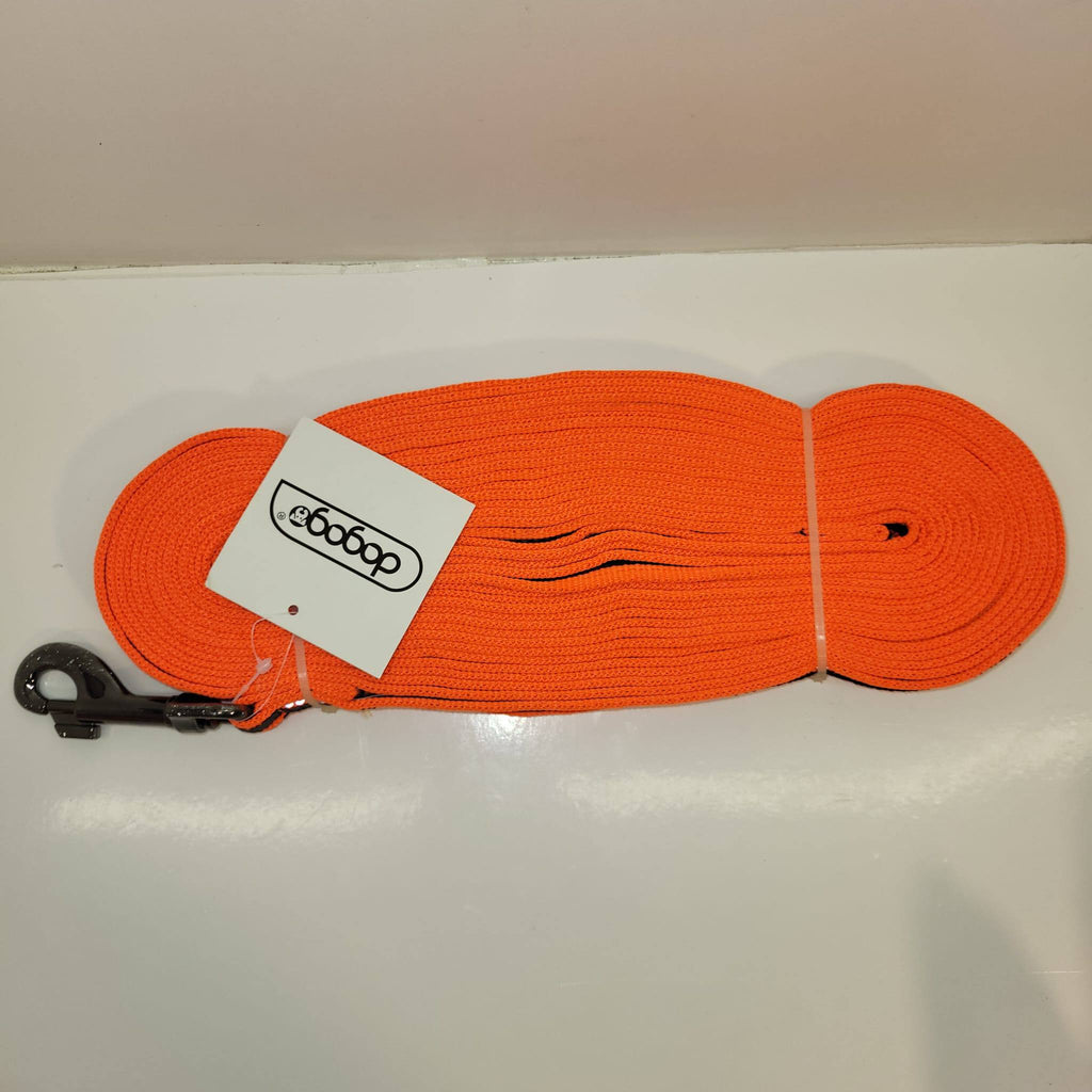 DOGOGO Reflective Long Training Leash – Orange – 10 m