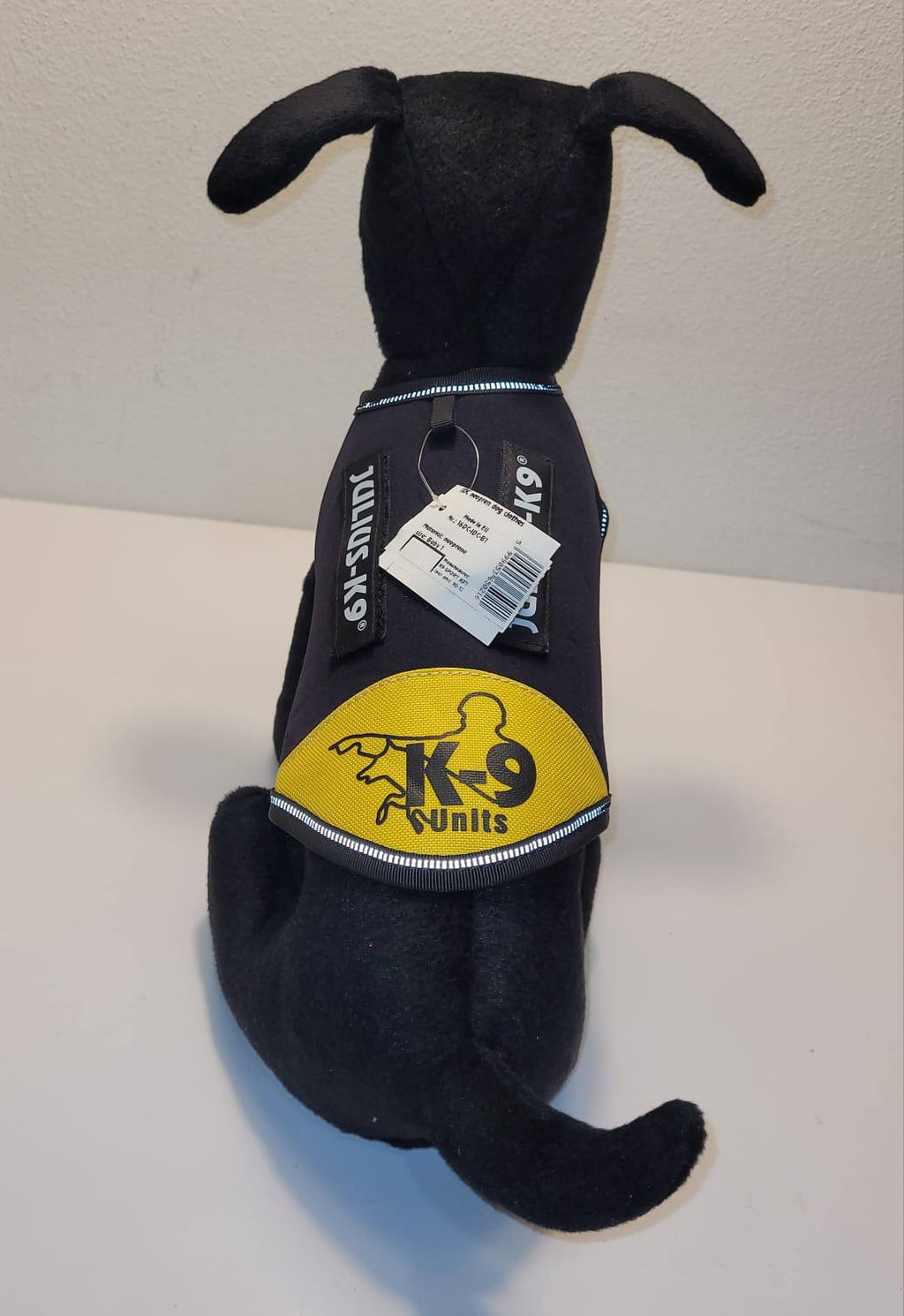 Julius-K9 IDC Powerharness – Black/Yellow, Size Baby 1
