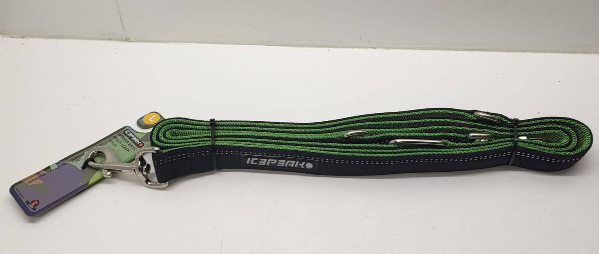 IcePeak Winner Multi Leash Black Green
