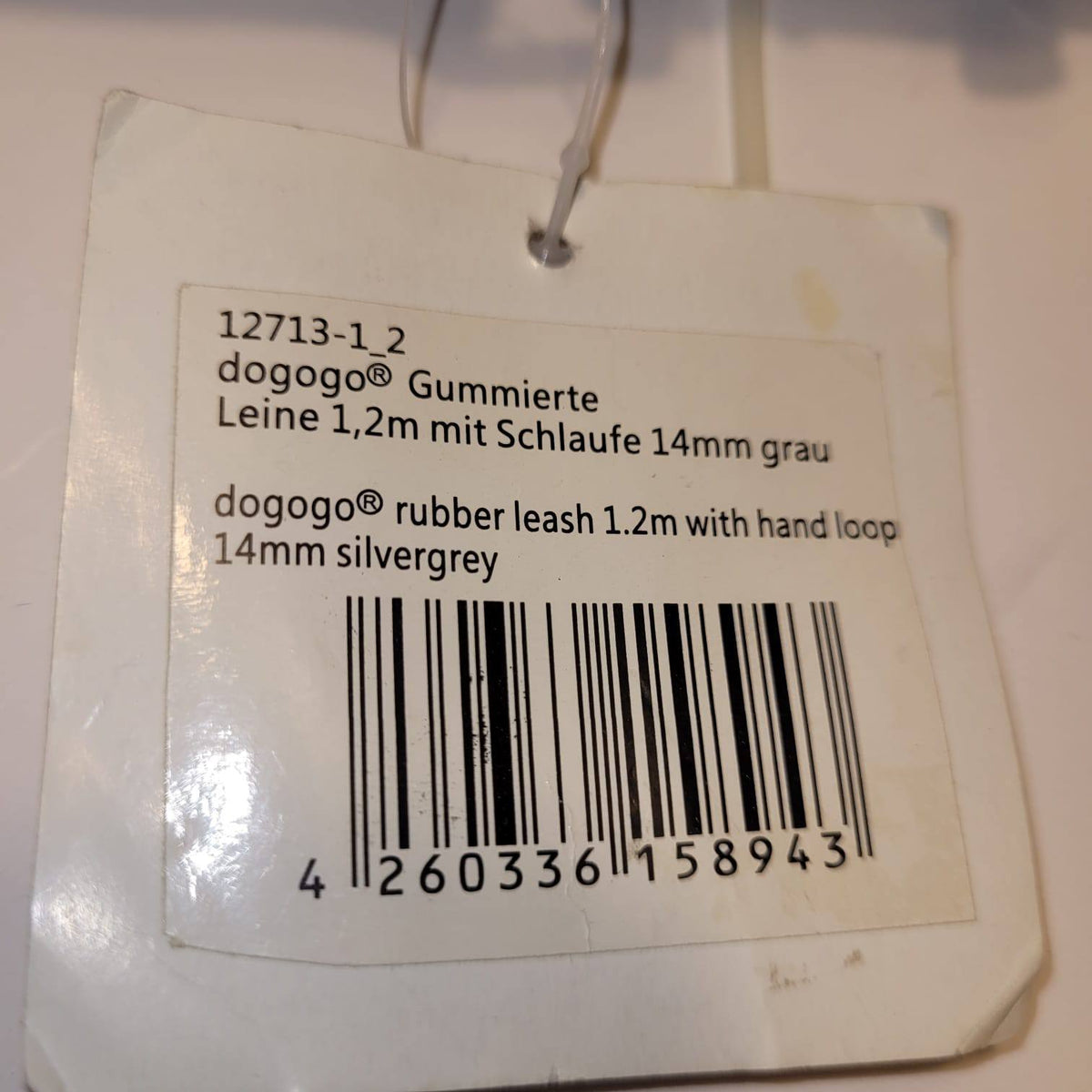 Dogogo Reflective Dog Leash 1m – Grey