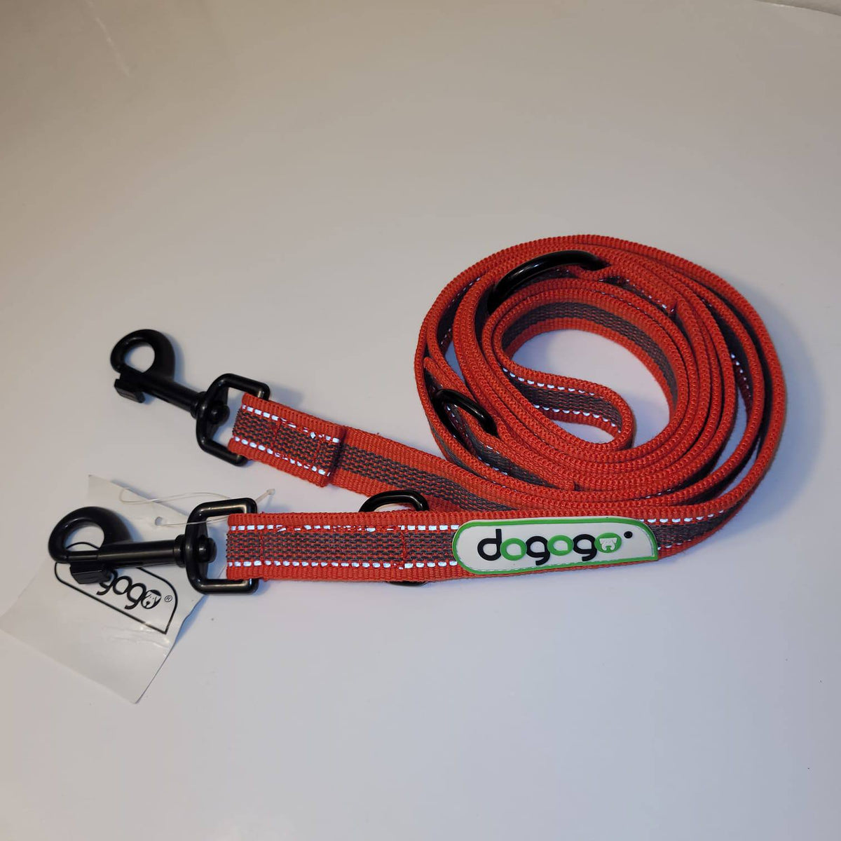 Dogogo Reflective Red Multi-Function Dog Leash