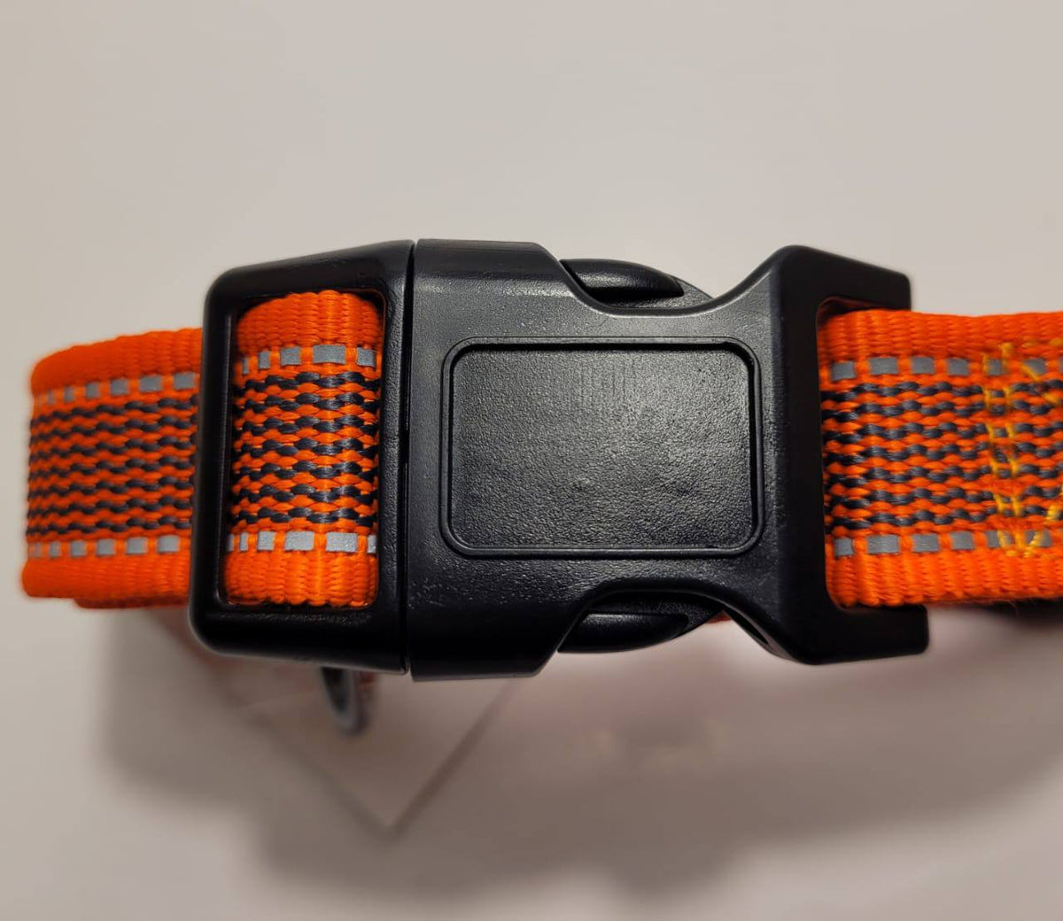 Dogogo Padded Reflective Dog Collar – Orange, 40-55cm