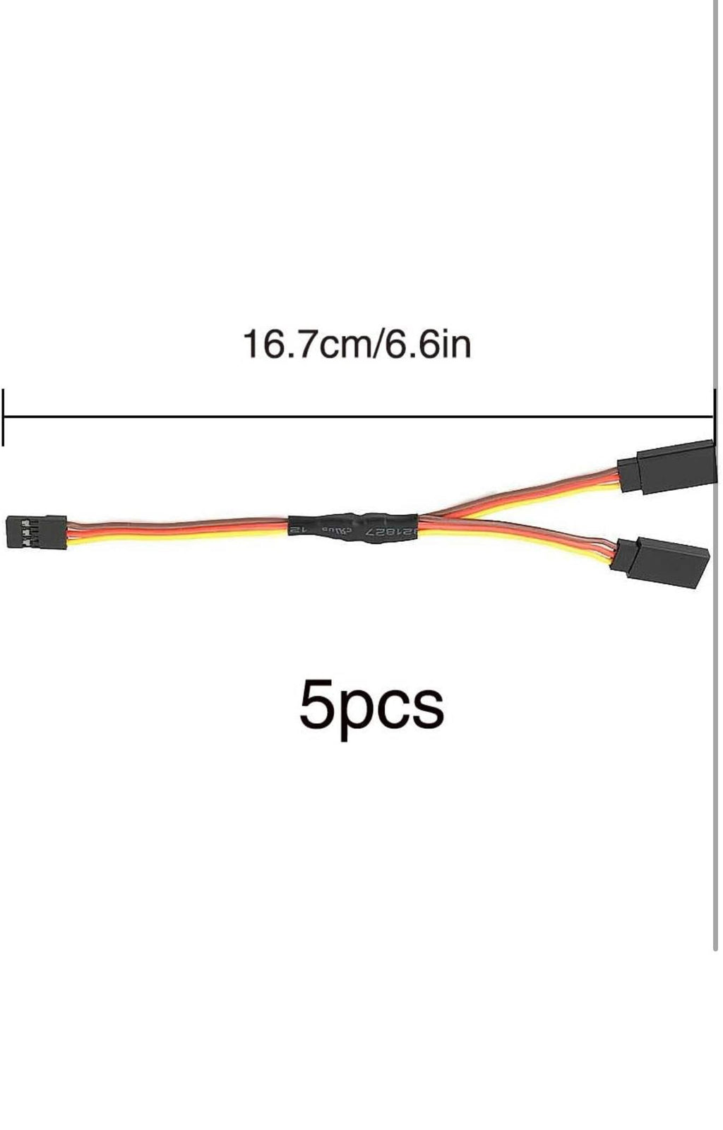 YIXISI Servo Y-splitter Kabels 5st 3-polig