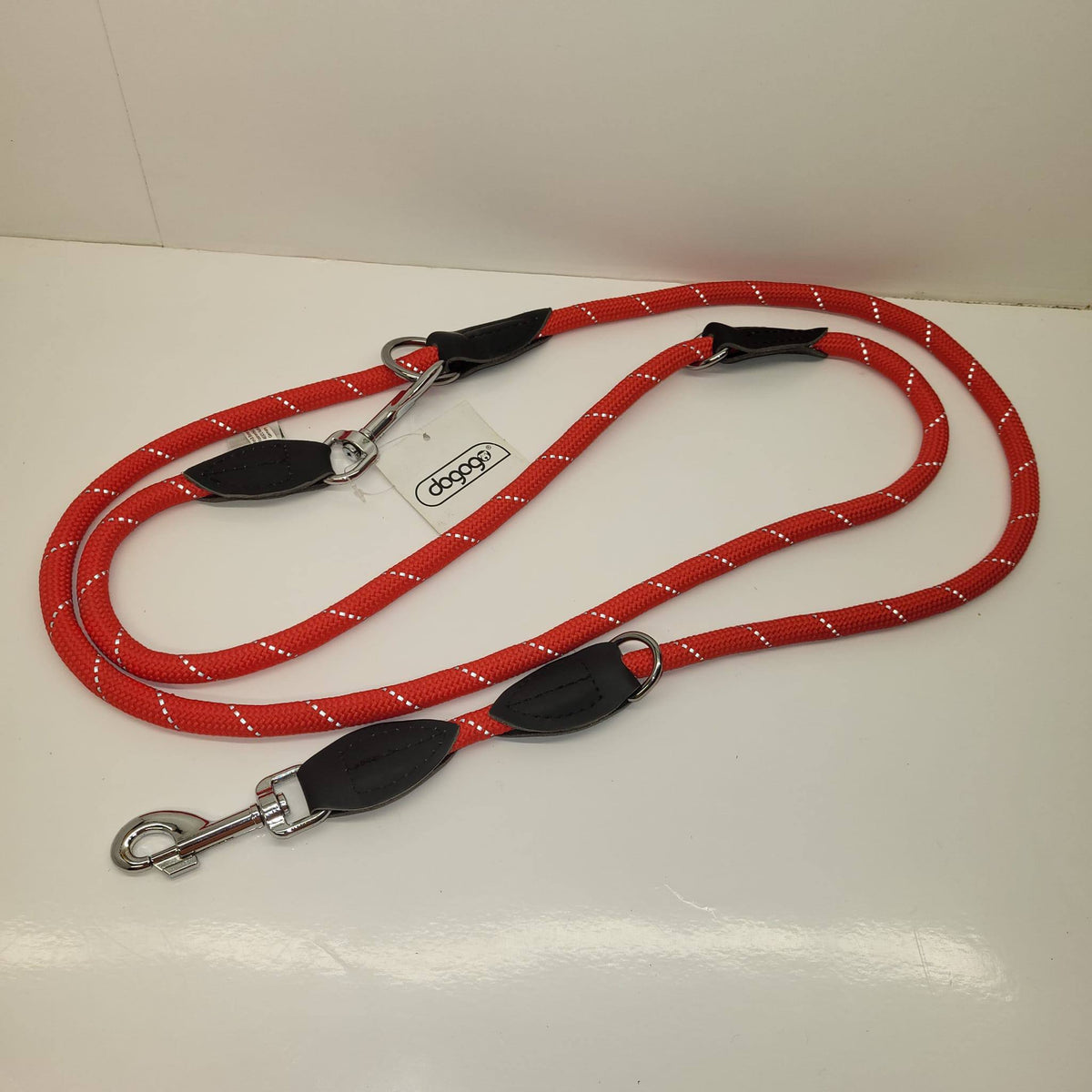 DOGOGO Reflective Rope Dog Leash – Red – 220 cm