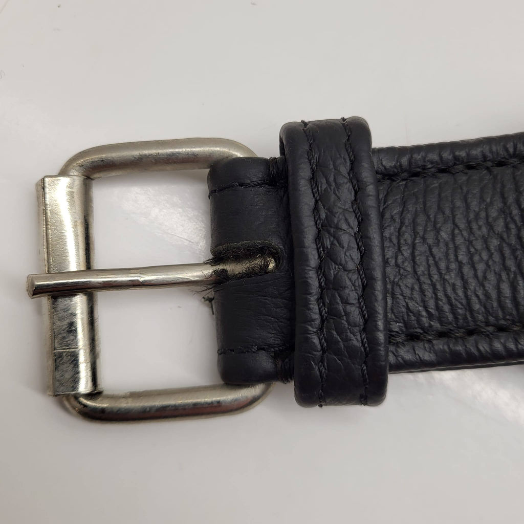 Julius K-9 Padded Leather Dog Collar Black