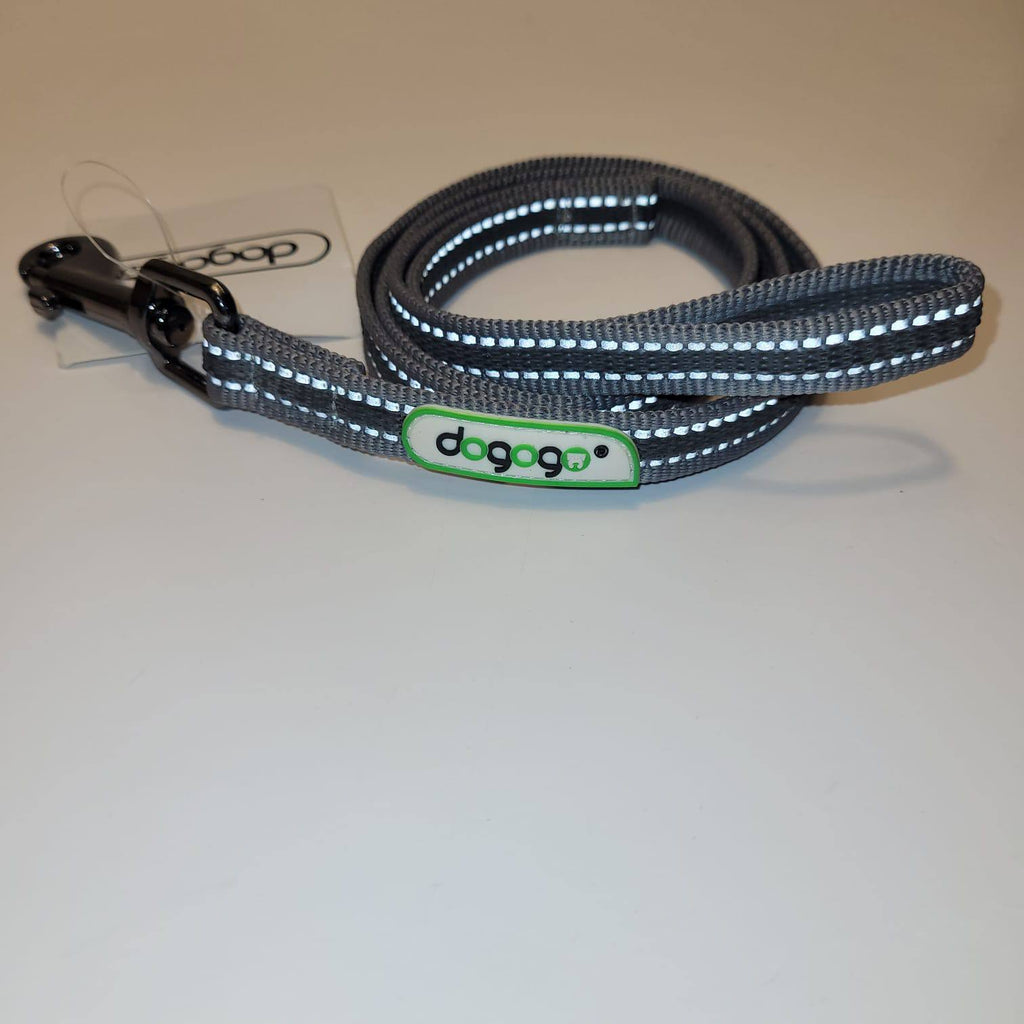 Dogogo Reflective Dog Leash 1m – Grey