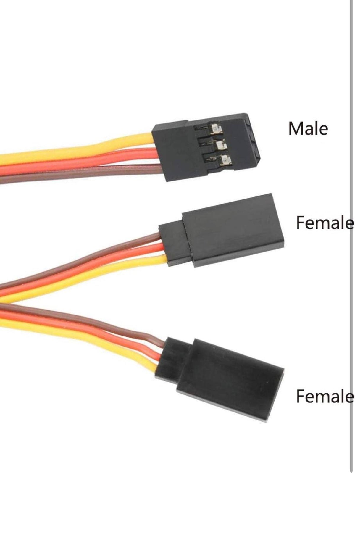 YIXISI Servo Y-splitter Kabels 5st 3-polig