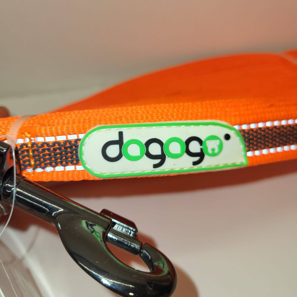 DOGOGO Reflective Long Training Leash – Orange – 15 m