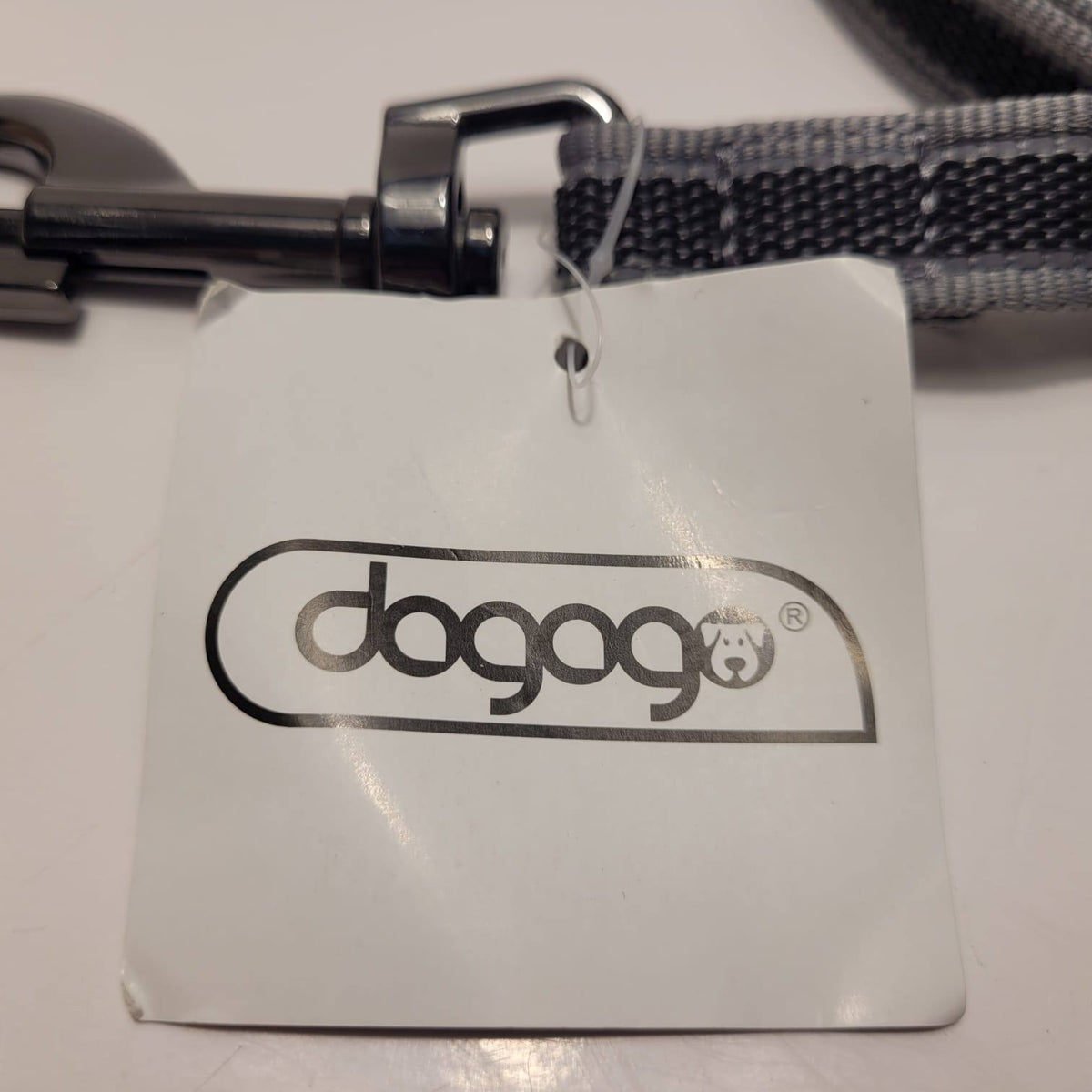Dogogo Reflective Dog Leash 1m – Grey/Black