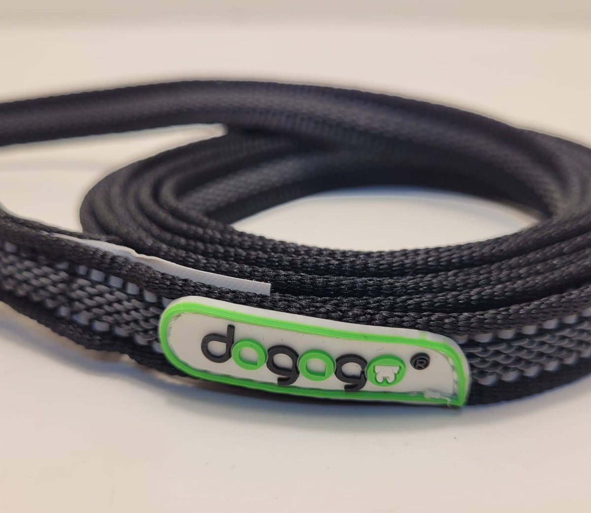 Dogogo Mesh Dog Leash 2m – Black, 14mm