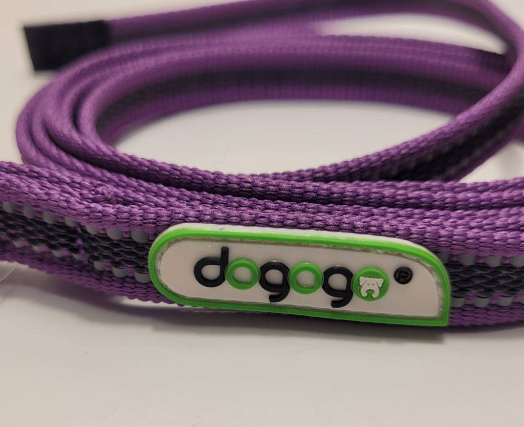 Dogogo Reflective Dog Leash 2m – Purple, 14mm