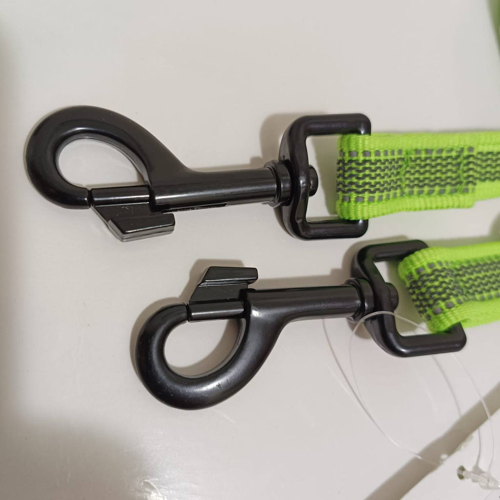 Dogogo Reflective Double Dog Leash – Green – 2m