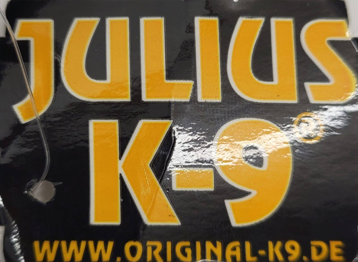Julius K-9 Padded Leather Dog Collar Black