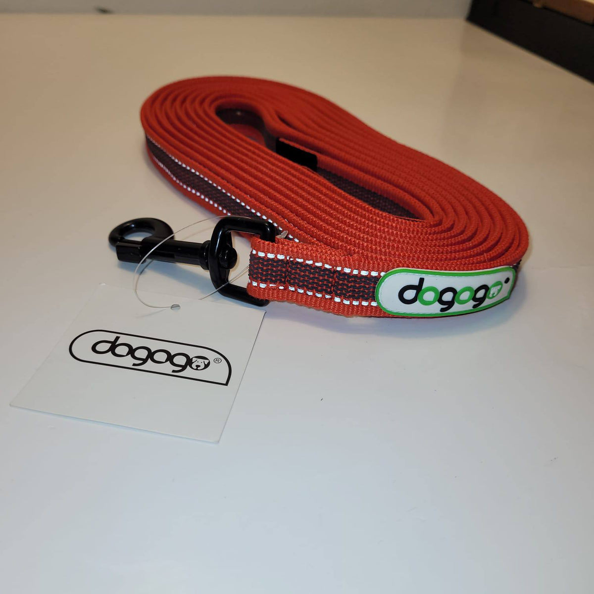 Dogogo Reflective Dog Leash 7m – Red