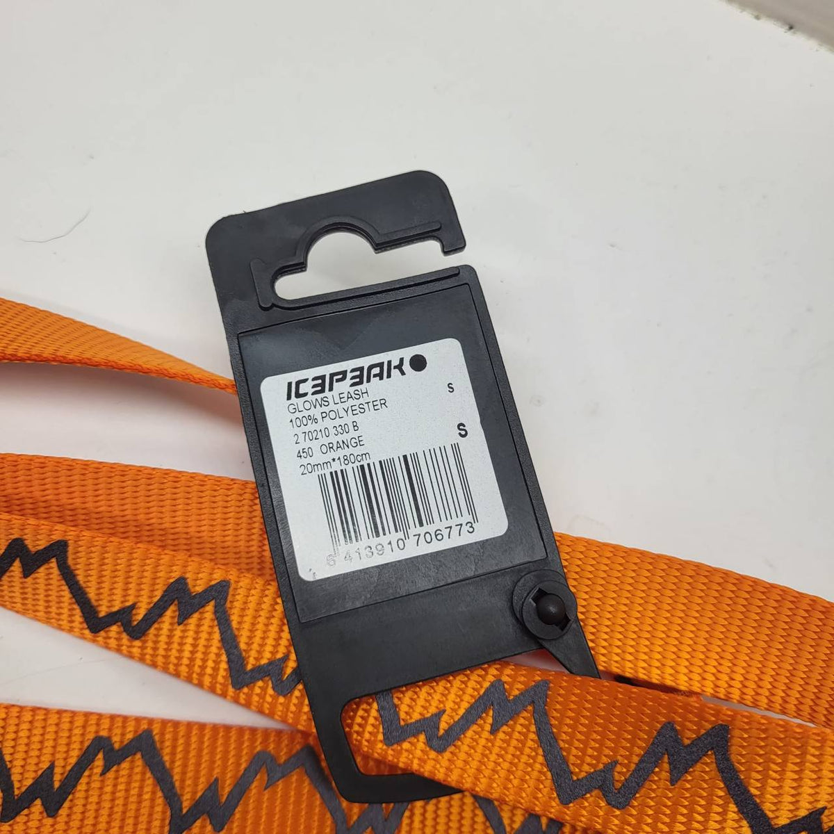 IC3PEAK Orange Mountain Dog Leash & Collar Set