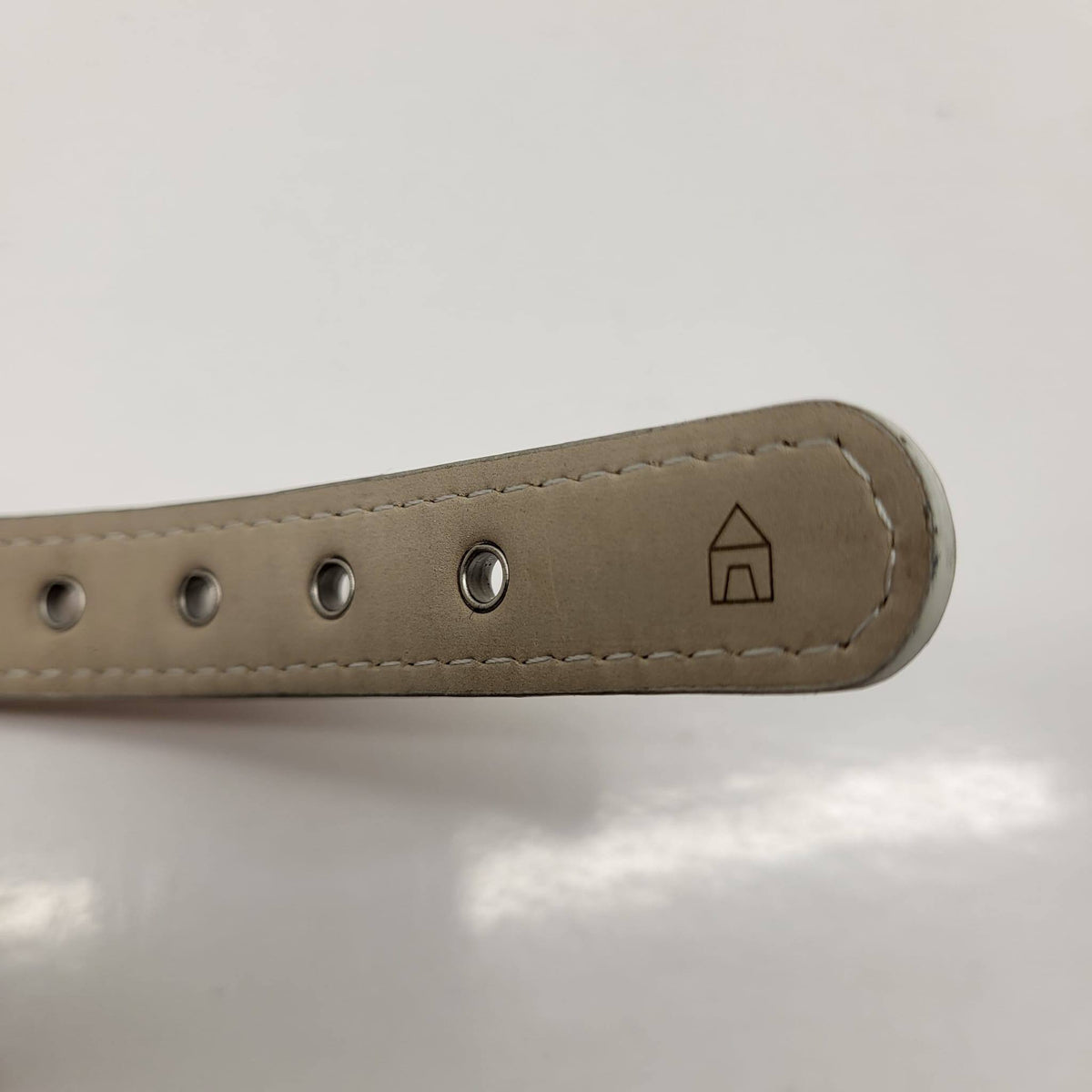 Hennessy & Sons Saffiano Leather Dog Collar