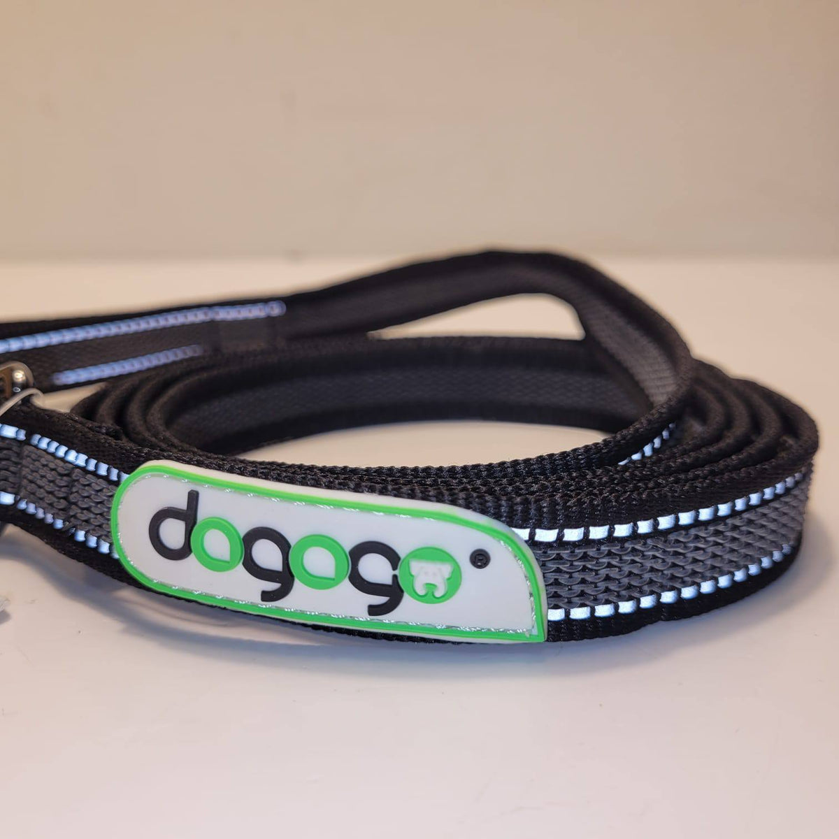 Dogogo Padded Reflective Dog Leash 2m – Black