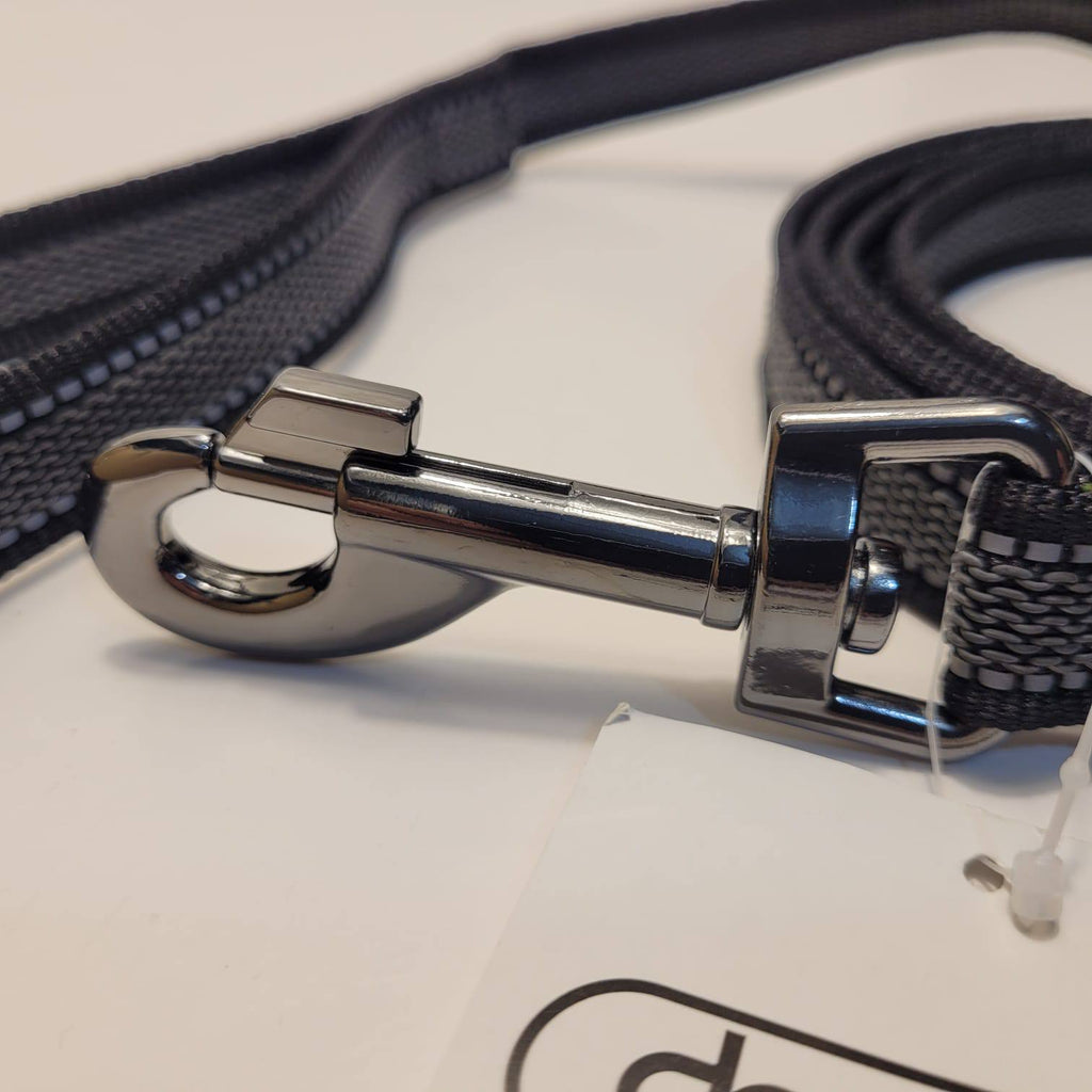 Dogogo Padded Reflective Dog Leash 2m – Black