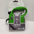 Alcott Wanderer Retractable Tape Dog Lead Medium Green 5m