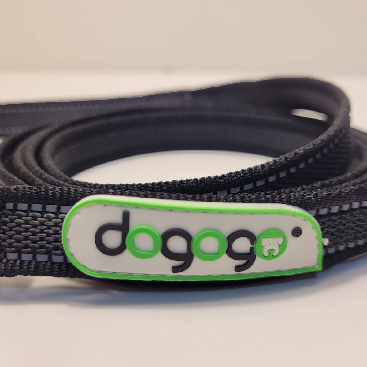 Dogogo Padded Reflective Dog Leash 2m – Black