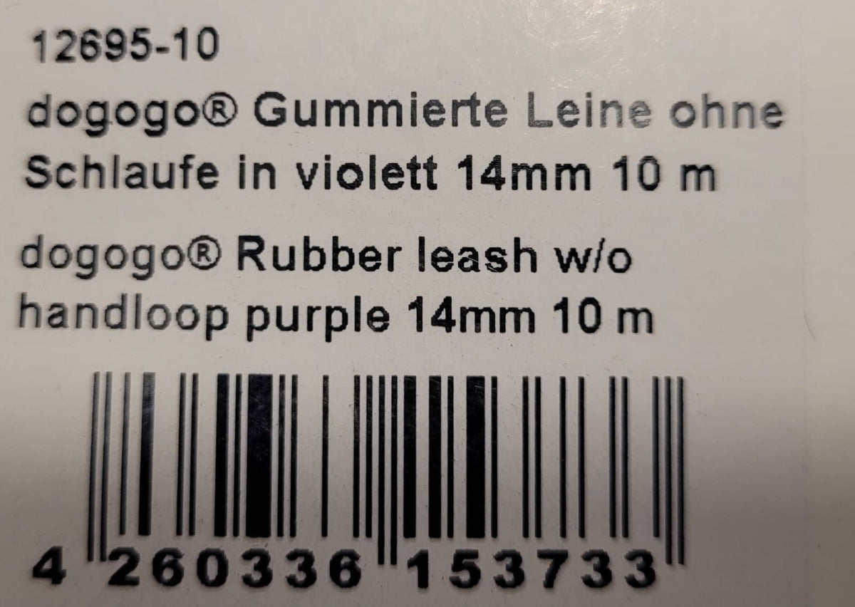 Dogogo Reflective Dog Leash 10m – Purple