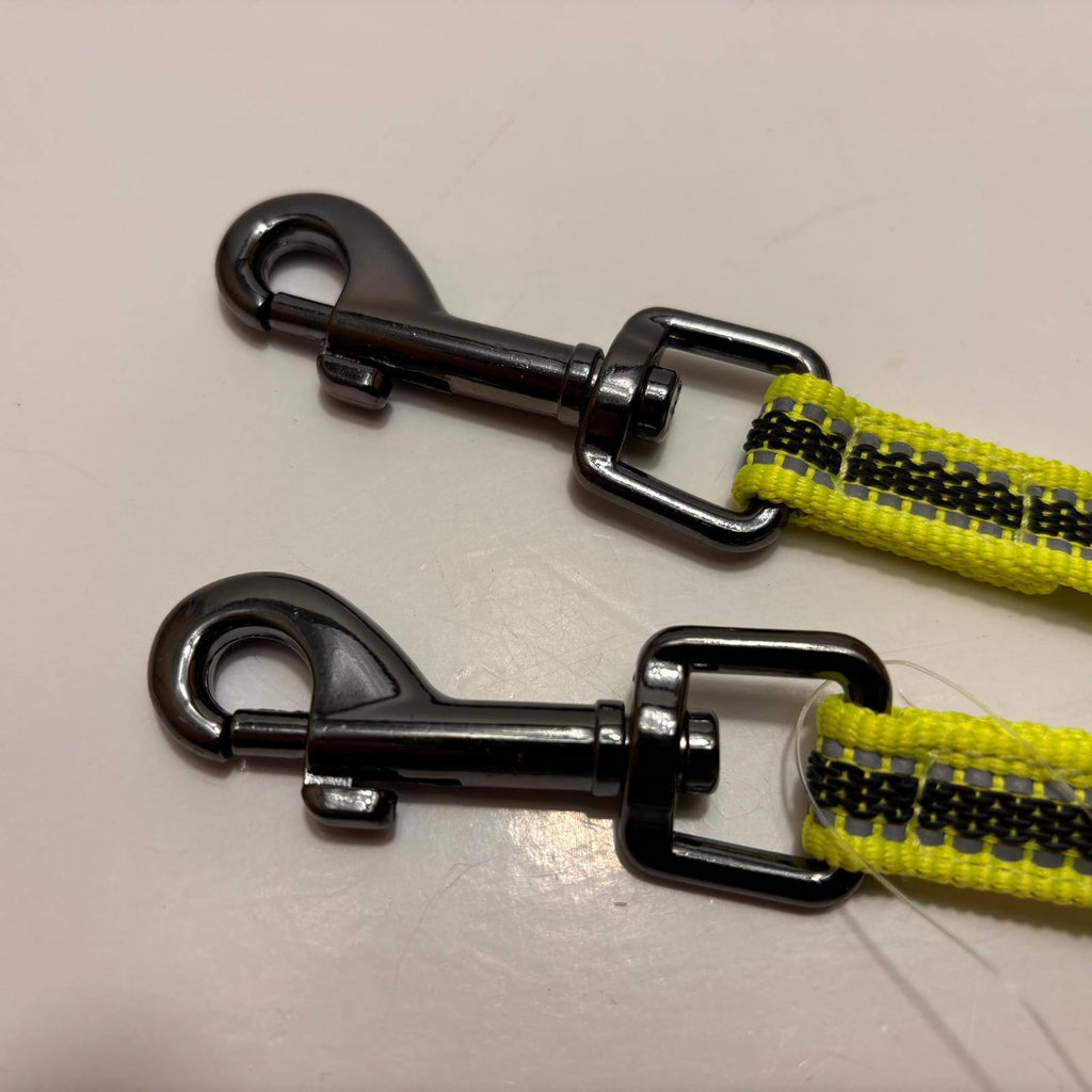 Dogogo Reflective Dog Leash 3.2m – Neon Yellow, Double Clip