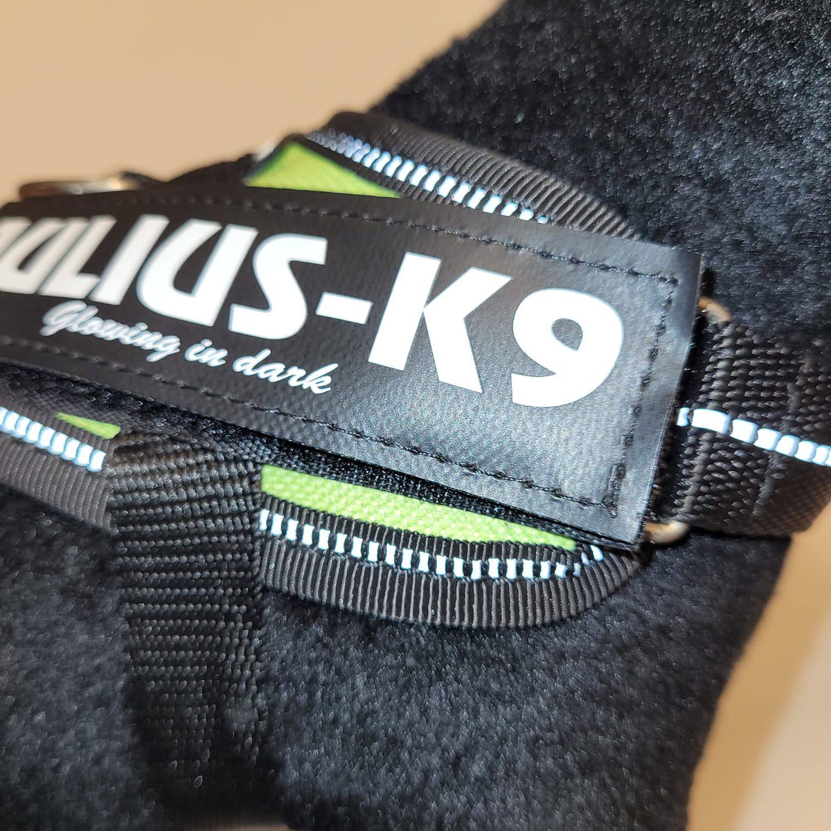 Julius-K9 IDC Powertuig Baby 1 – Neongeel