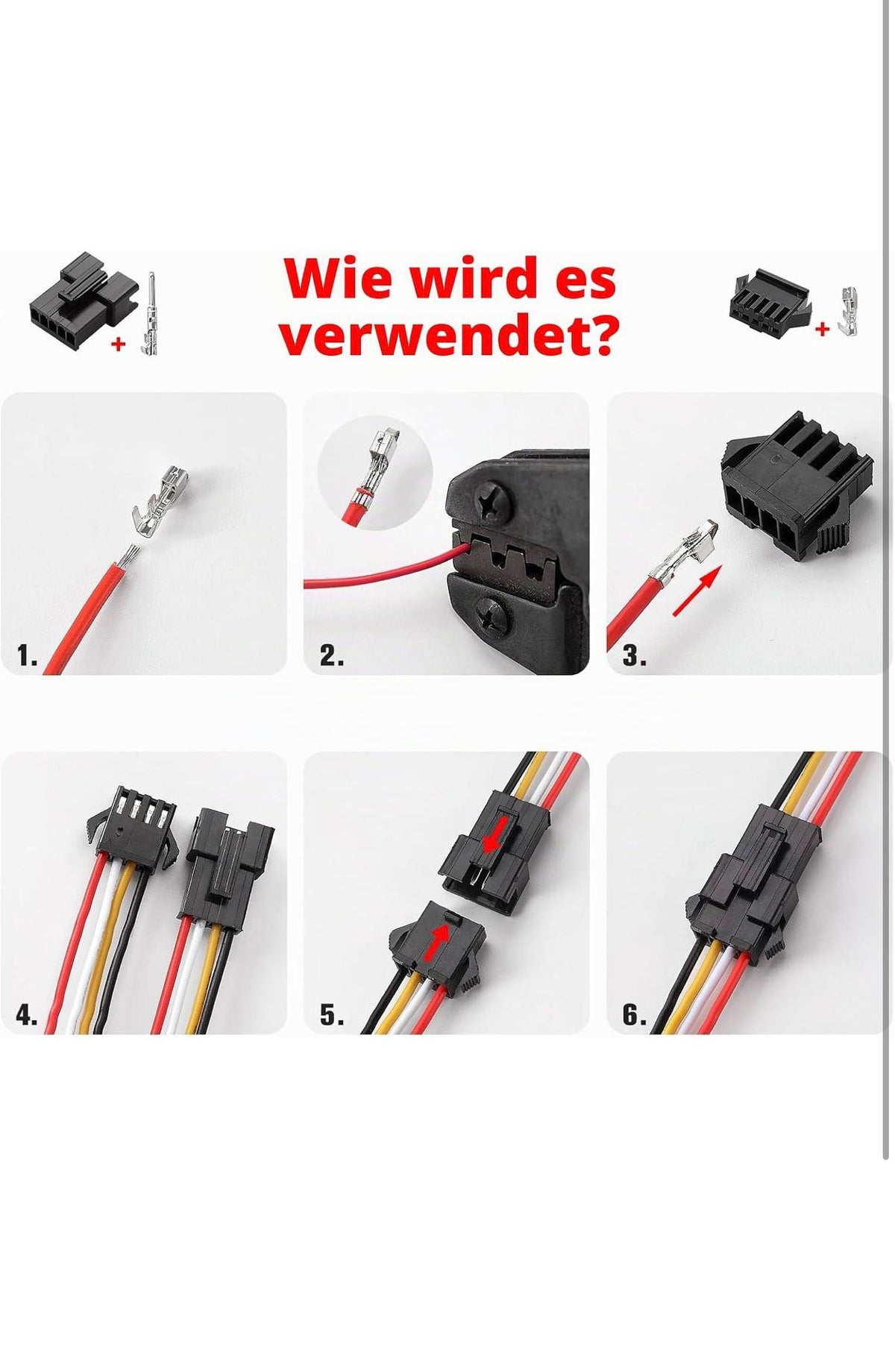 YIXISI SM2.54 Connector Assortiment 460st (Grijs)