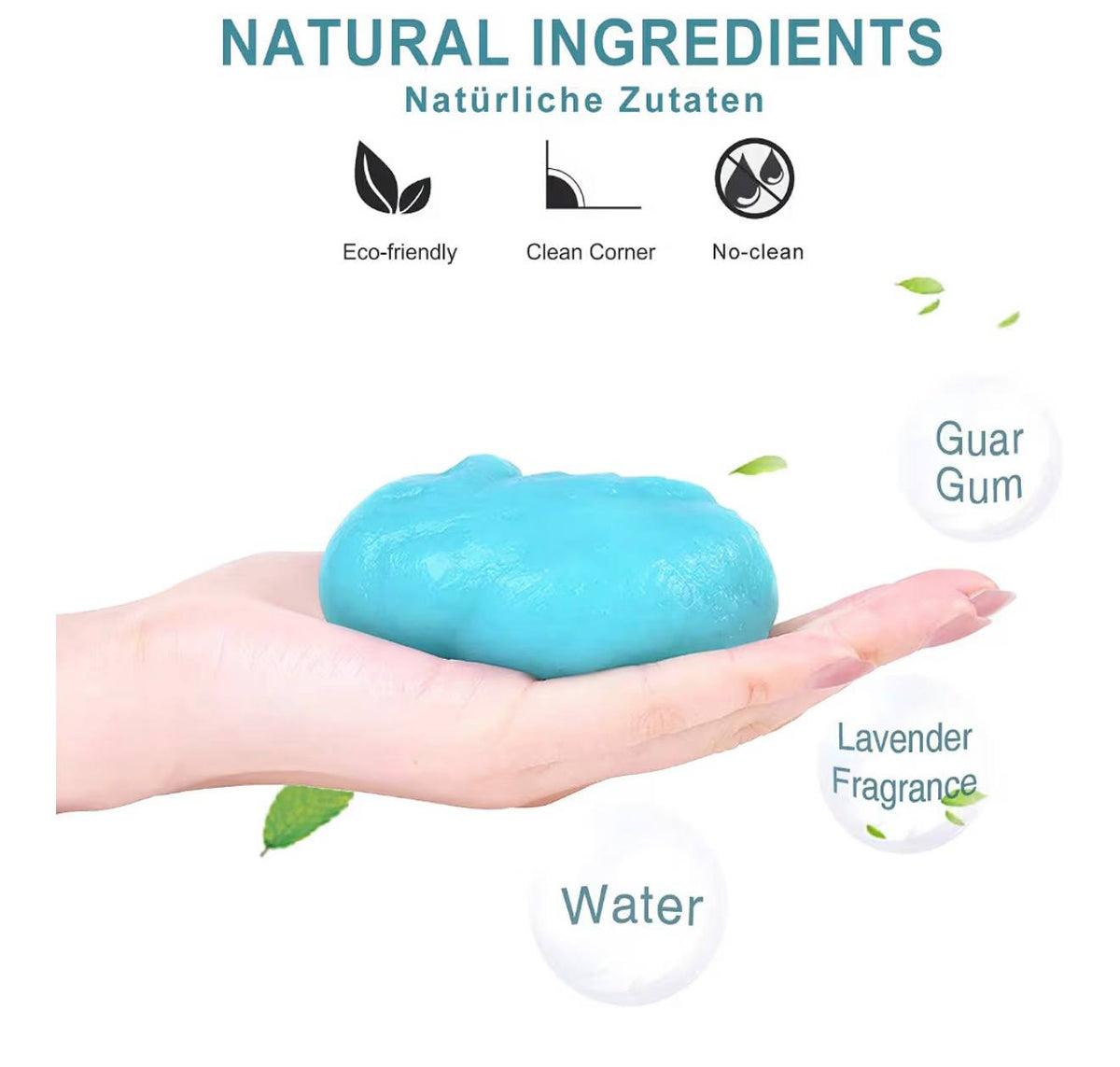YIXISI Auto Reinigingsgel Blauw 160g