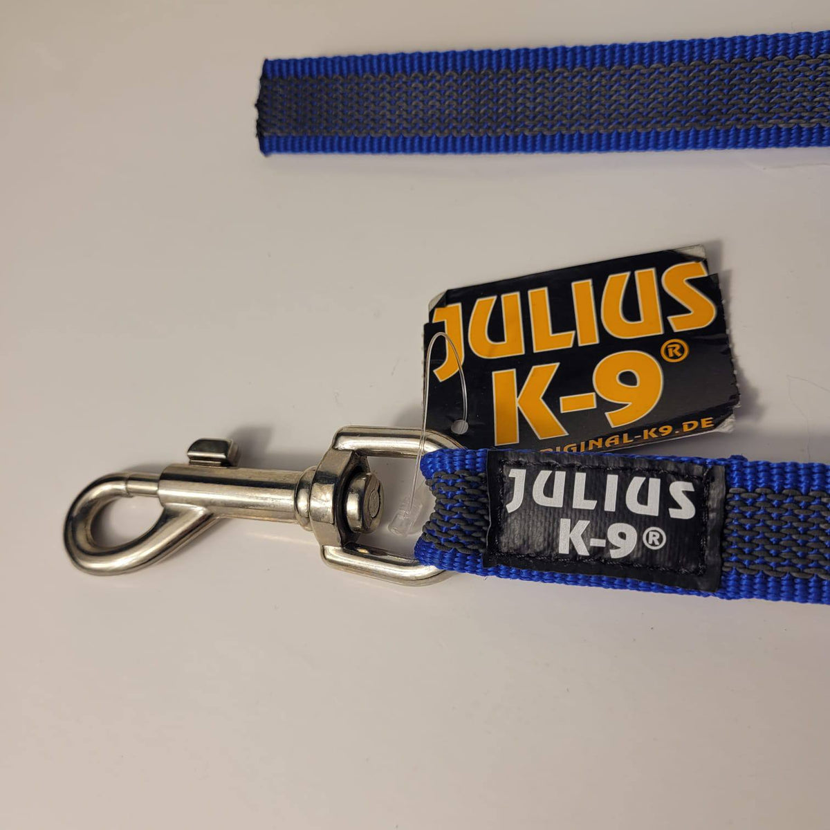 Julius K-9 Short Traffic Leash Blue
