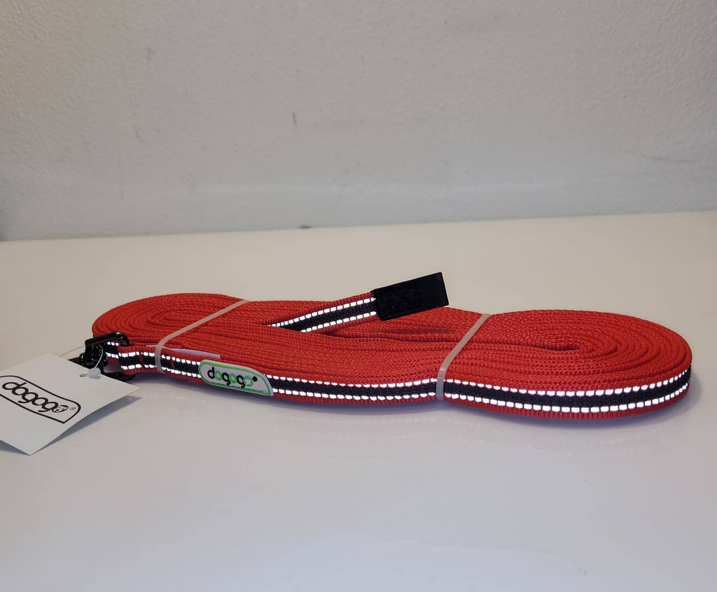 Dogogo Long Line Training Leash 10m – Red, 14mm