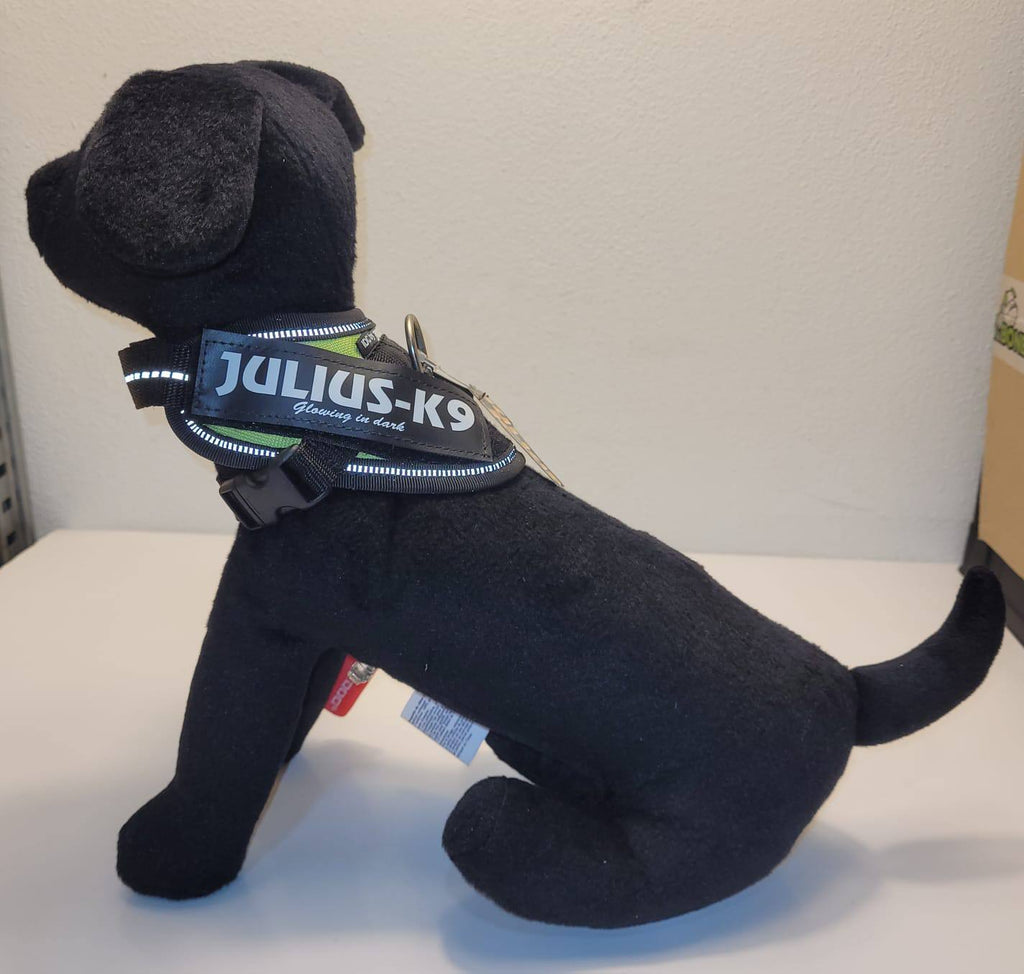 Julius-K9 IDC Powerharness – Lime Green, Size Baby 1