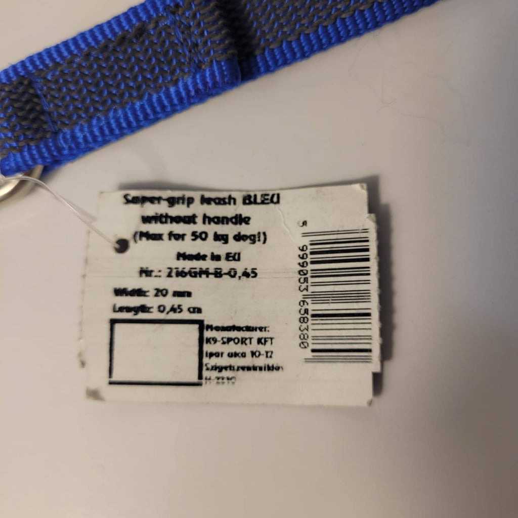 Julius K-9 Short Traffic Leash Blue