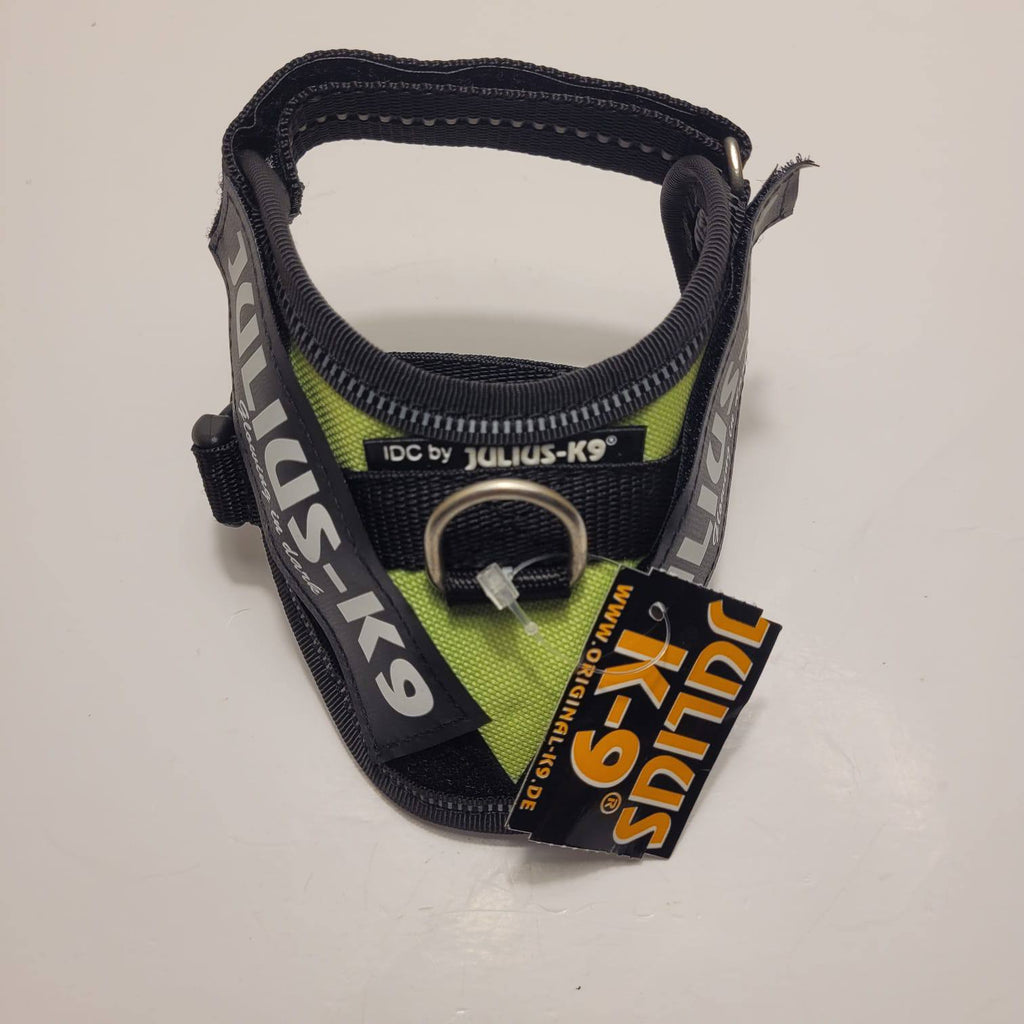 Julius-K9 IDC Powerharness – Lime Green, Size Baby 1