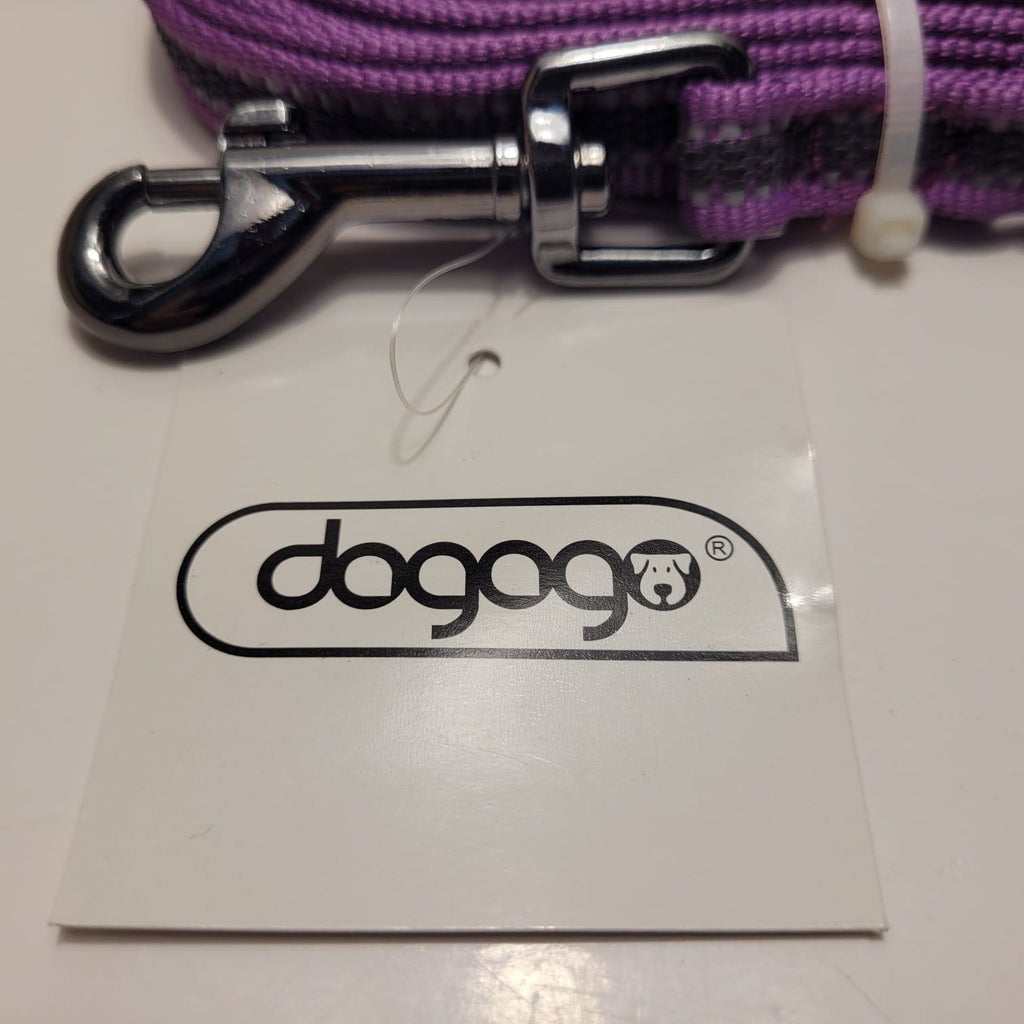 Dogogo Reflective Dog Leash 10m – Purple