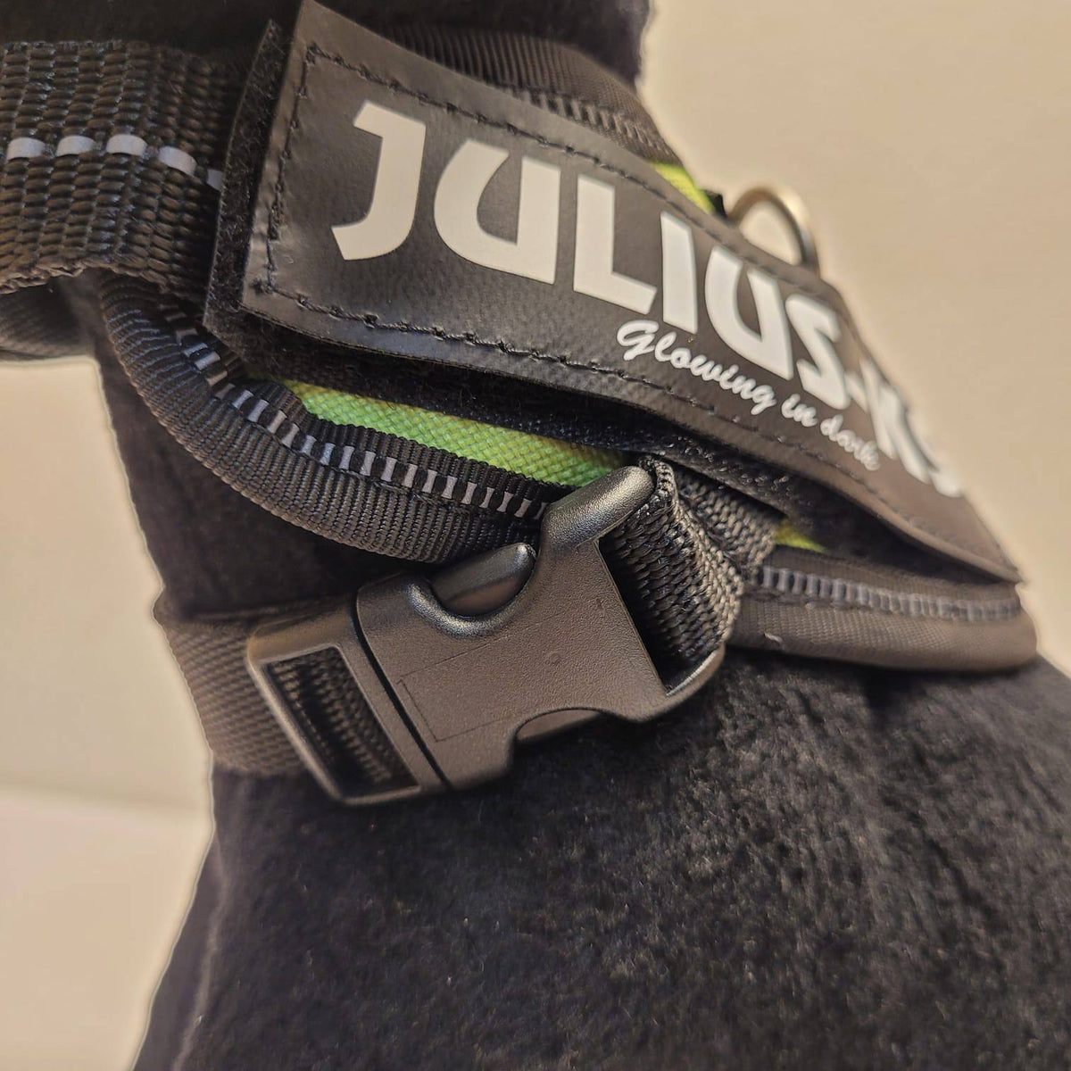 Julius-K9 IDC Powerharness – Lime Green, Size Baby 1