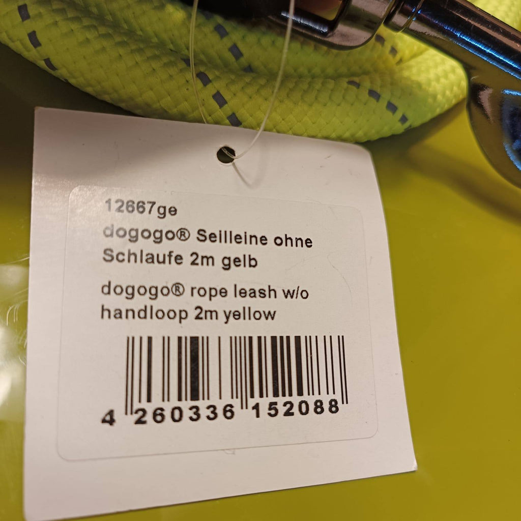 Dogogo Rope Dog Leash 2m – Lime Yellow