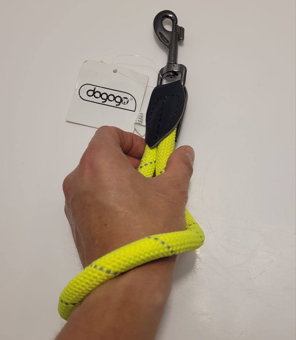 Dogogo Rope Traffic Leash – Neon Yellow
