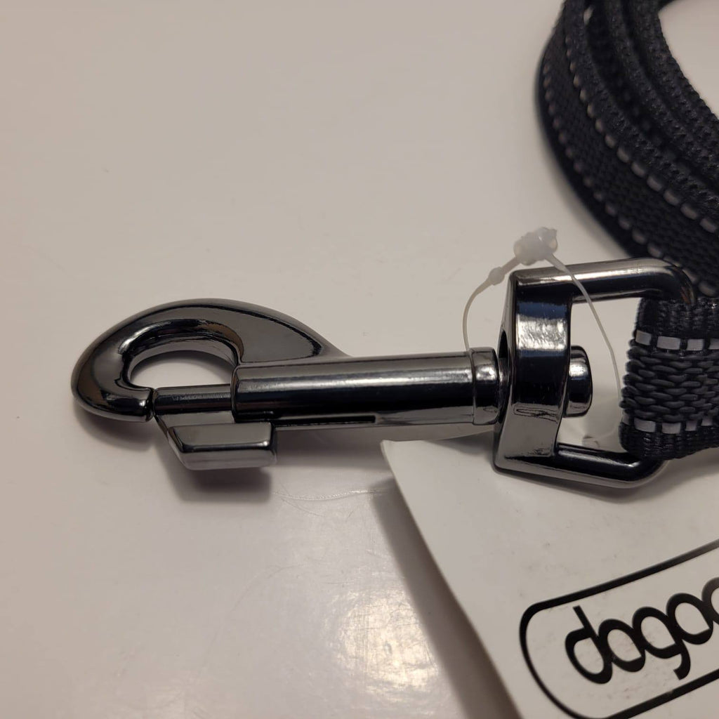 Dogogo Padded Reflective Dog Leash 2m – Black