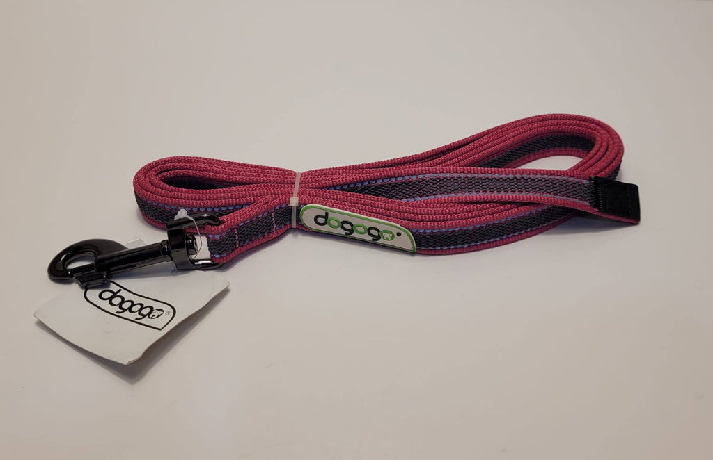 Dogogo Reflective Dog Leash 3m – Pink/Burgundy