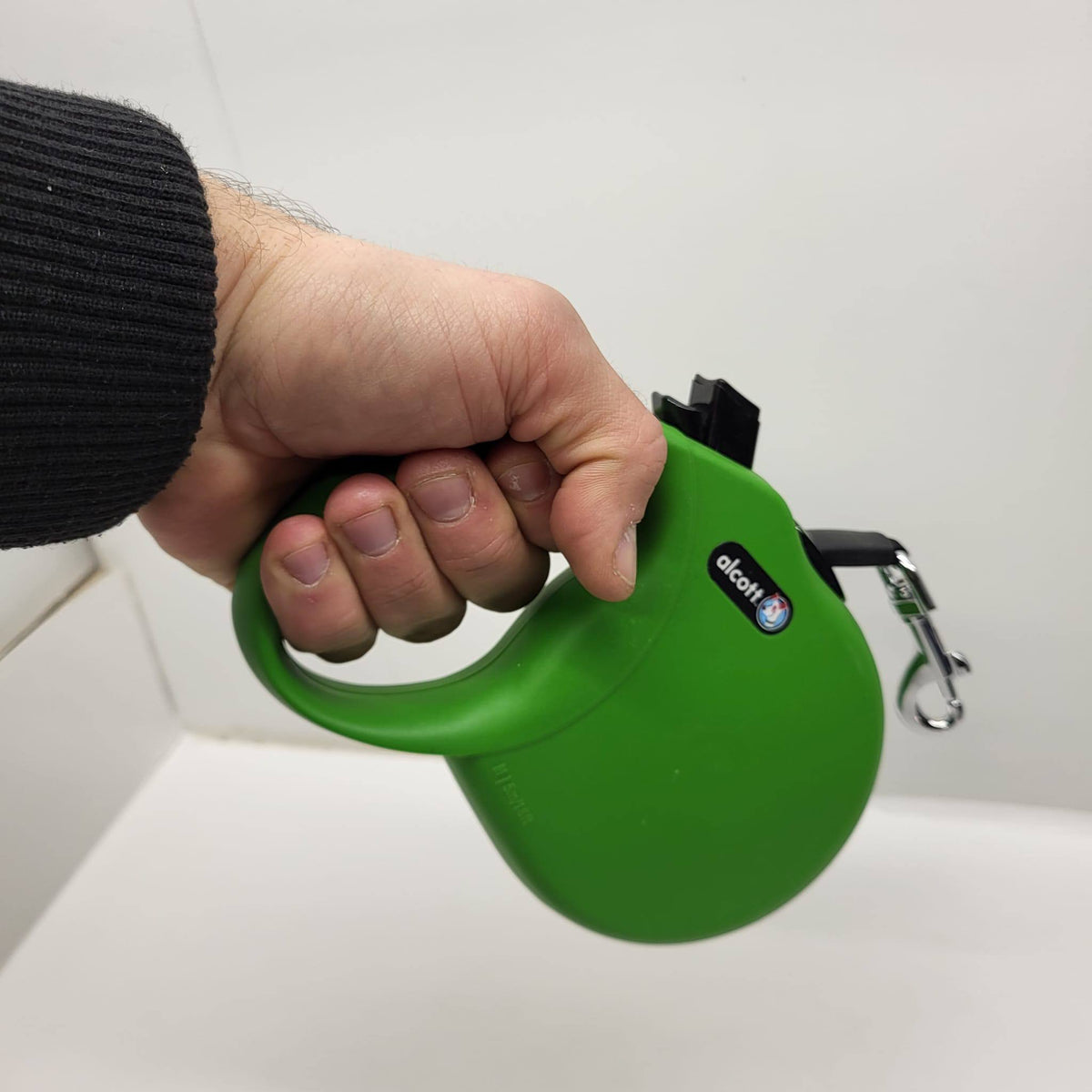 Alcott Wanderer Retractable Tape Dog Lead Medium Green 5m