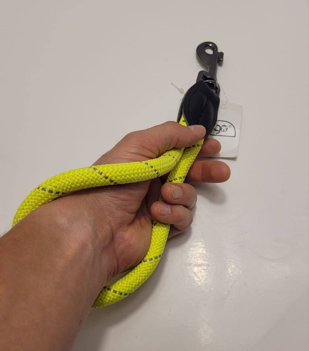 Dogogo Rope Traffic Leash – Neon Yellow