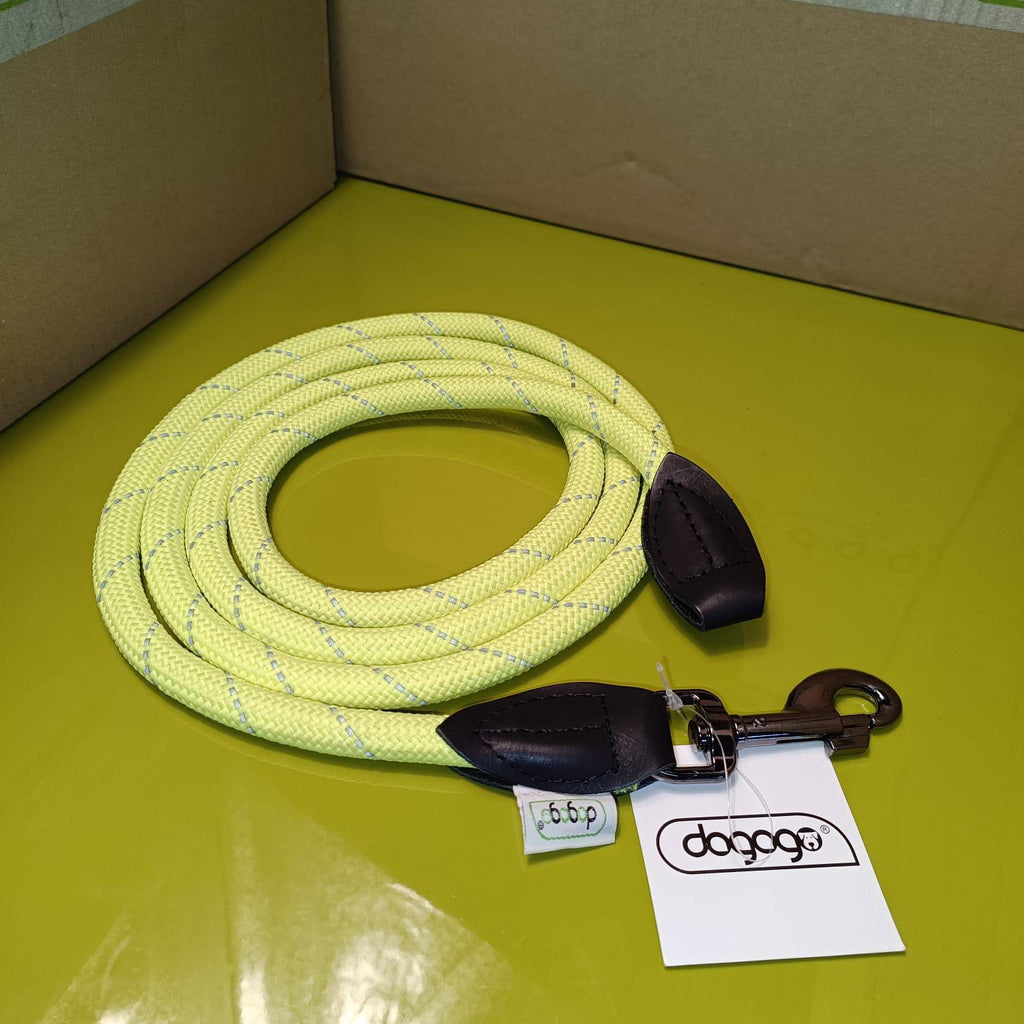 Dogogo Rope Dog Leash 2m – Lime Yellow