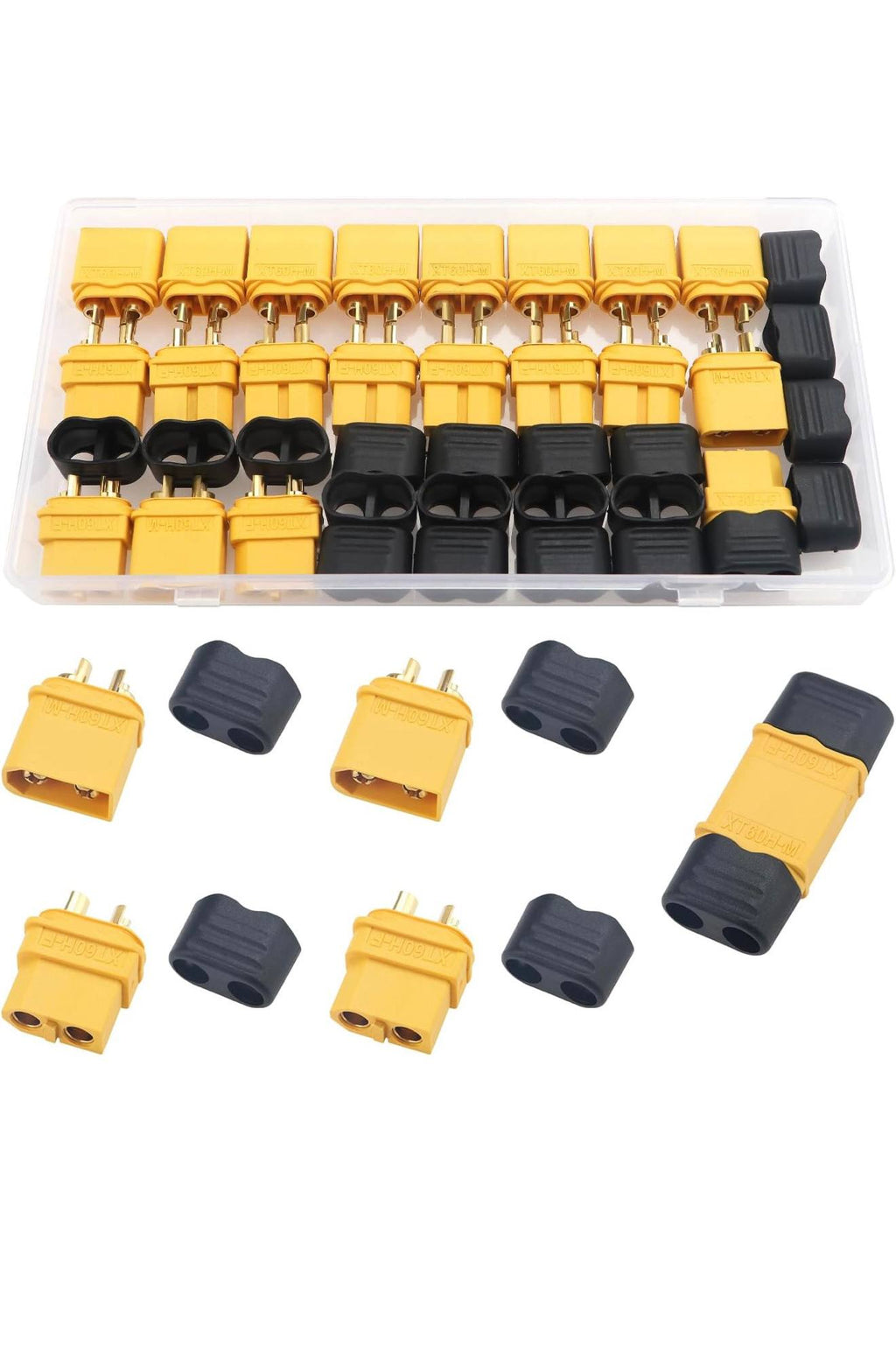 YIXISI XT60 Connectoren 20st met Beschermkappen