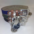 Hennessy & Sons Leather Dog Collar with Tag