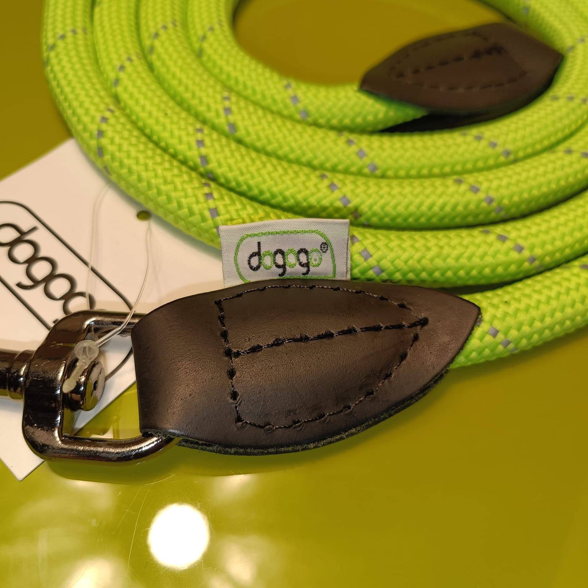 Dogogo Rope Dog Leash 2m – Lime Green