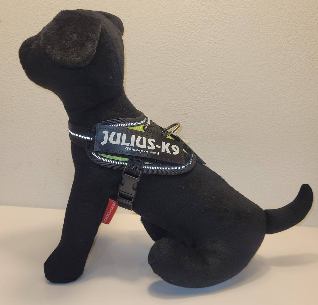 Julius-K9 IDC Powertuig Baby 1 – Neongeel