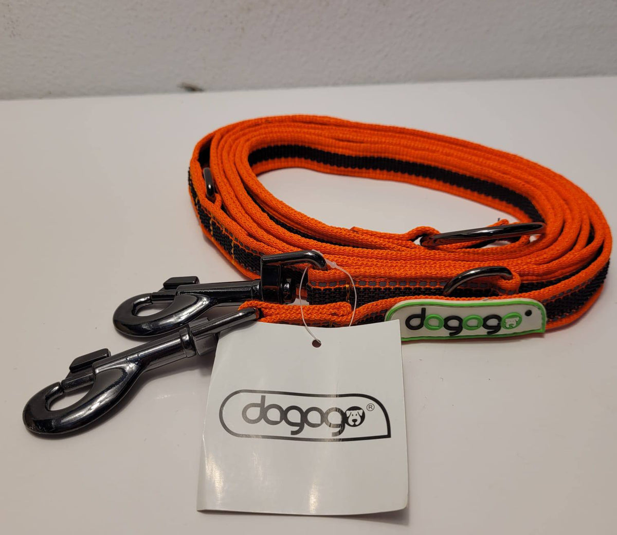 Dogogo Reflective Multifunctional Dog Leash 3.2m – Orange